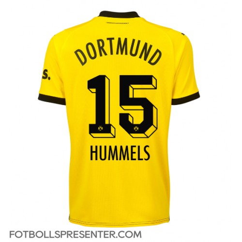 Borussia Dortmund Mats Hummels #15 Hemma Matchtröja Dam 2023-24 Kortärmad Borussia Dortmund Mats Hummels #15 Hemma Matchtröja Dam 2023-24 Kortärmad